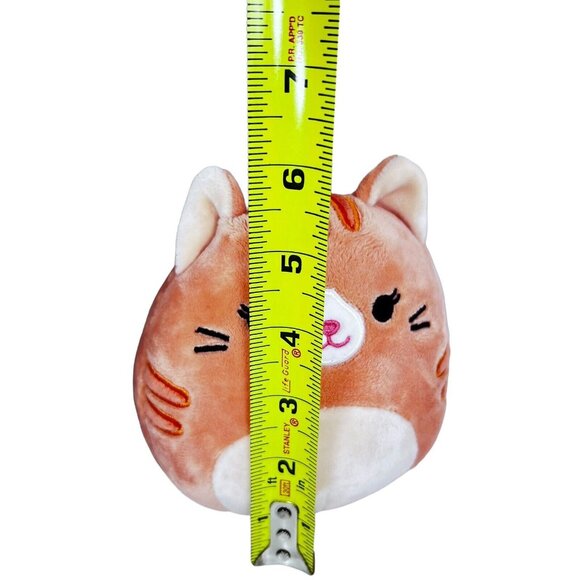 Squishmallows Gigi Tabby Cat 5" Soft Plush Orange Stuffed Animal Toy - Picture 8 of 8